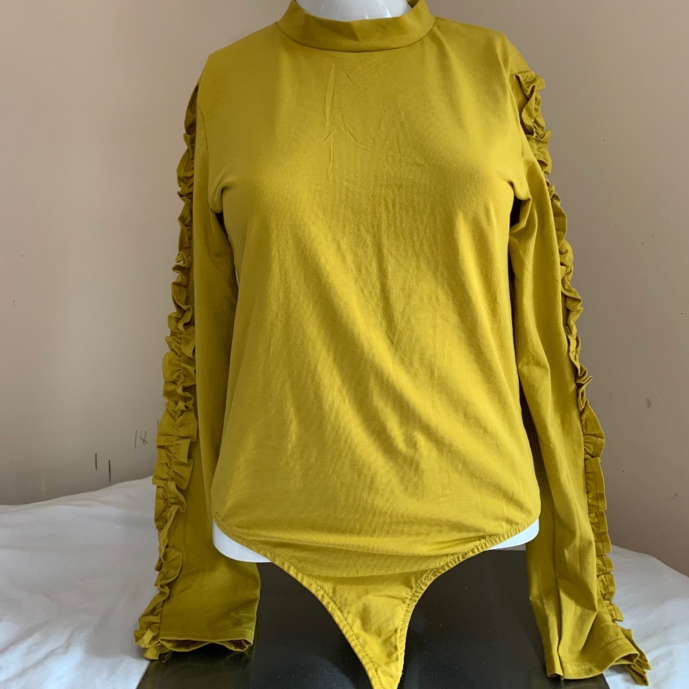 Mustard Bodysuit